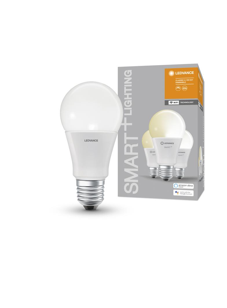 Lampa LED SMART+ WiFi Classic A100 DIM 2700K E27 FR 3pack