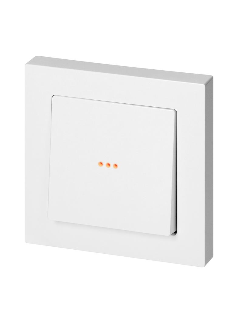 Łącznik podtynkowy schodowy z podświeleniem Malta, 10A, 250V, WP-5M/S, biały FMS-102/P/W ORNO