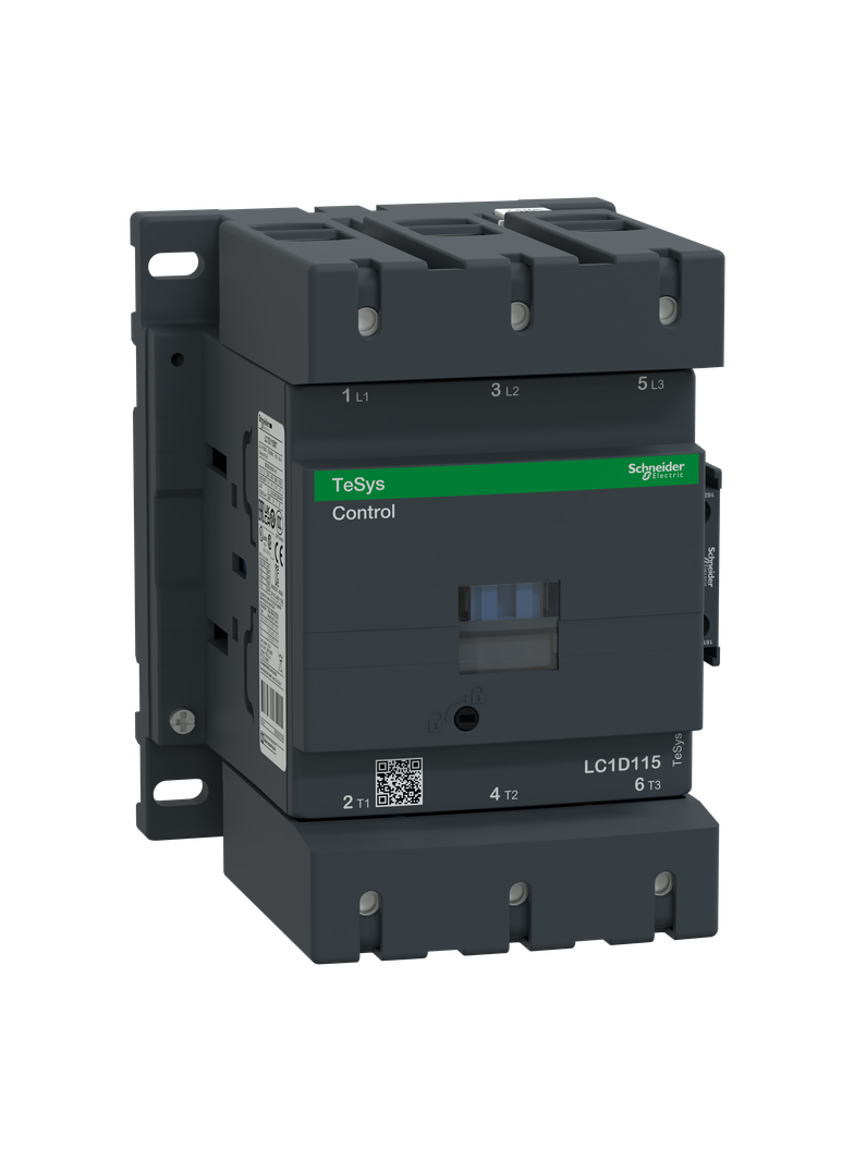 Stycznik mocy TeSys D [AC-3] 115A 3P 1Z 1R cewka 220V 50HZ LC1D115M5 Schneider