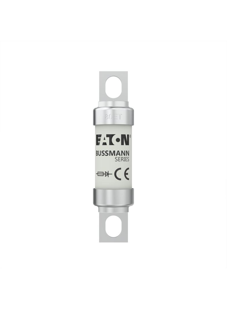 80AMP 690V IEC AC BS88 HIGH SPEED FUSE Wkładka szybka 80A AC 690V DC 500V BS88 19x77 mm a 80ET EATON