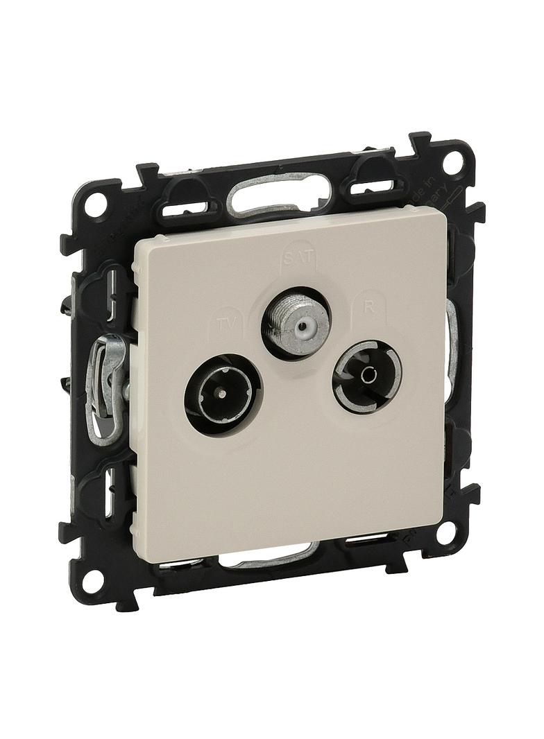 VALENA LIFE GNIAZDA ZAKOŃCZENIE TV-RD-SAT KREMOWE , Legrand