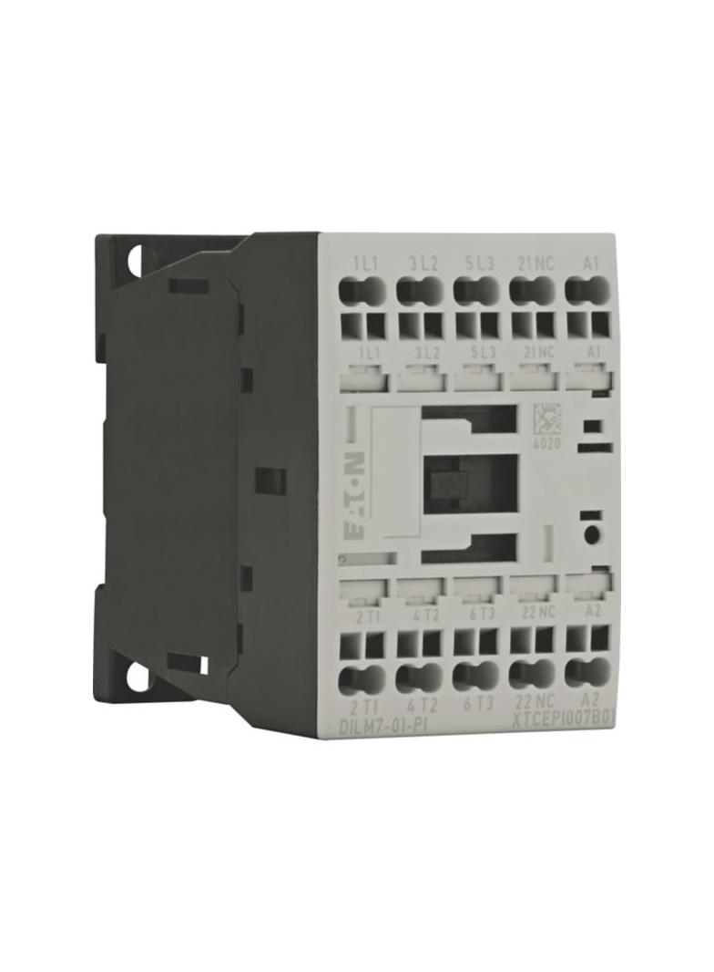 DILM7-01(220V50/60HZ)-PI Stycznik mocy DILM 3kW sterowanie 220VAC 50/60Hz 1R 199645 EATON