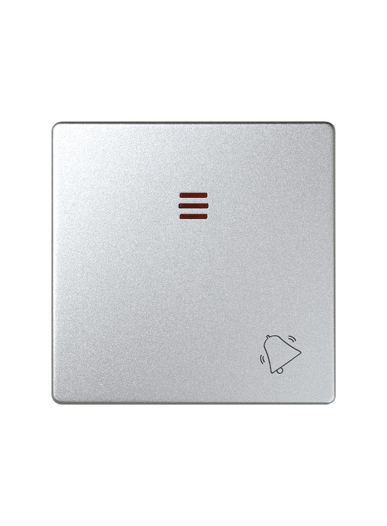 Klawisz z oczkiem i piktogramem /dzwonek/ do mechanizmów serii 75 aluminium 82015-93 KONTAKT
