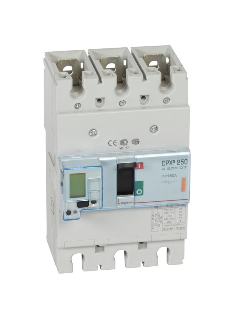 Wyłącznik DPX3 250 El 3P 160A 25Ka 420307 LEGRAND