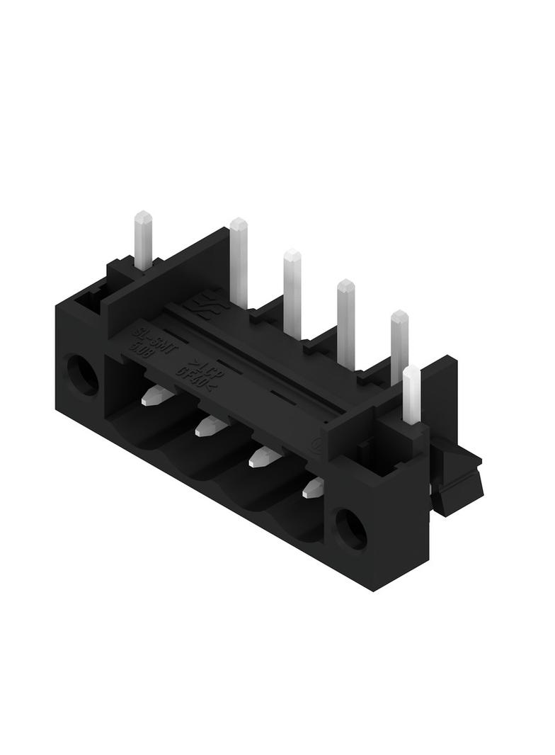 SL-SMT 5.08HC/04/270FH 3.2SN BK BX Wtyki PCB (złącza płyty), 5.08 mm, Liczba biegunów: 4, kąt odejścia: 270° /100szt./ 1877330000 WEIDMÜLLER