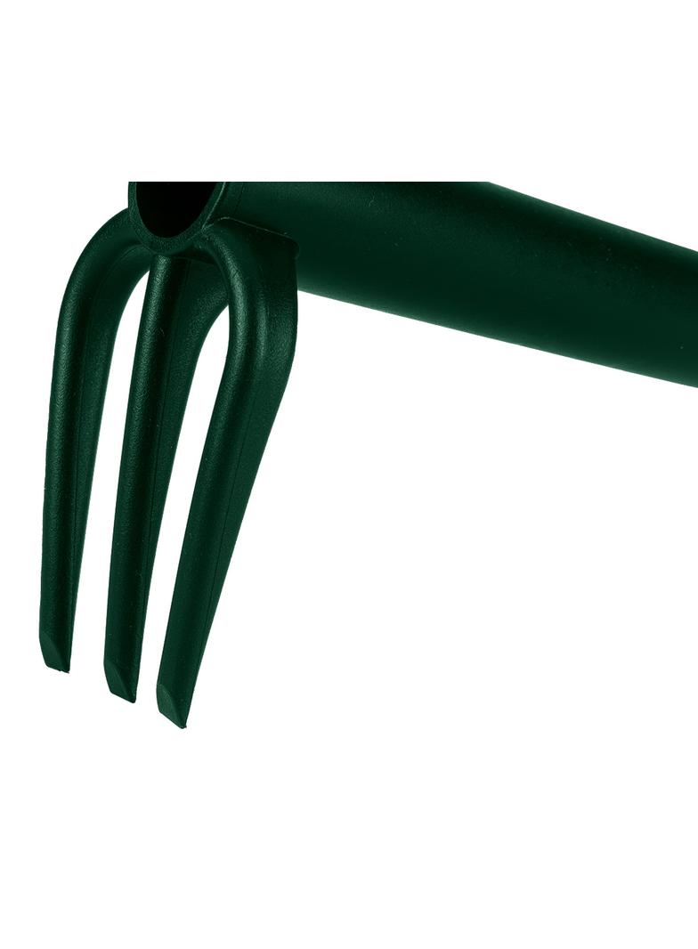 Zestaw narzędzi ręcznych 4 szt. tworzywo sztuczne (grabki, pazurki, łopatka, motyko/pazurki)