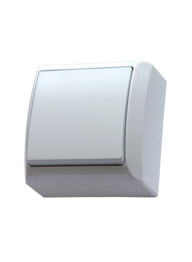 BIS Łącznik jednobiegunowy - kolor biały