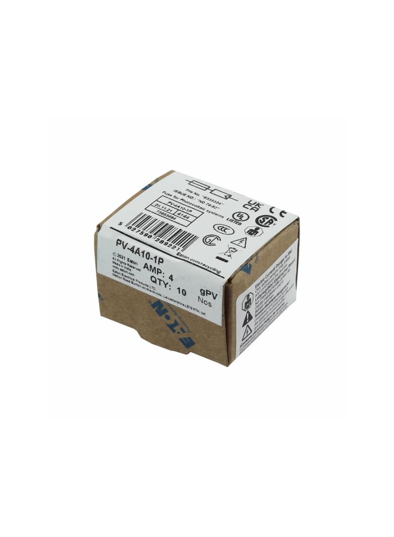 PV-4A10-1P Wkładka PV cylindryczna 4A 1000V DC PCB-1 10x38MM PV-4A10-1P EATON