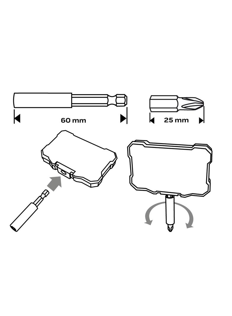 Zestaw bitów, 10 szt.