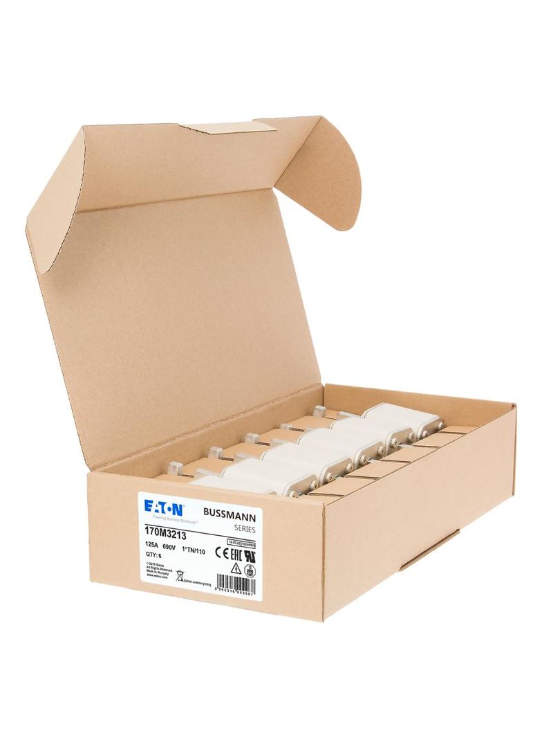 125A 690V 1*TN/110 aR INDICATOR FUSE Wkładka szybka 125A AC 690V compact DIN 1 45x58x134 m 170M3213