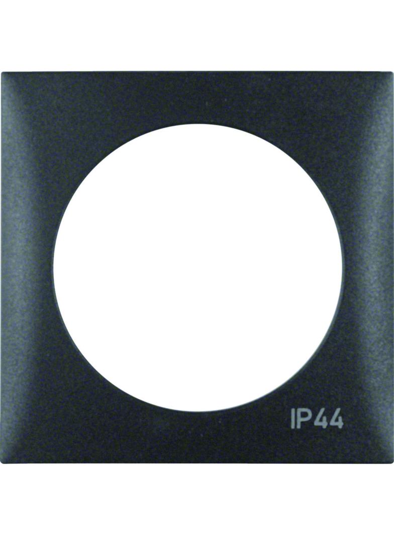 Integro Flow Ramka 1-krotna z nadrukiem  IP44  bez uszczelki, ant
