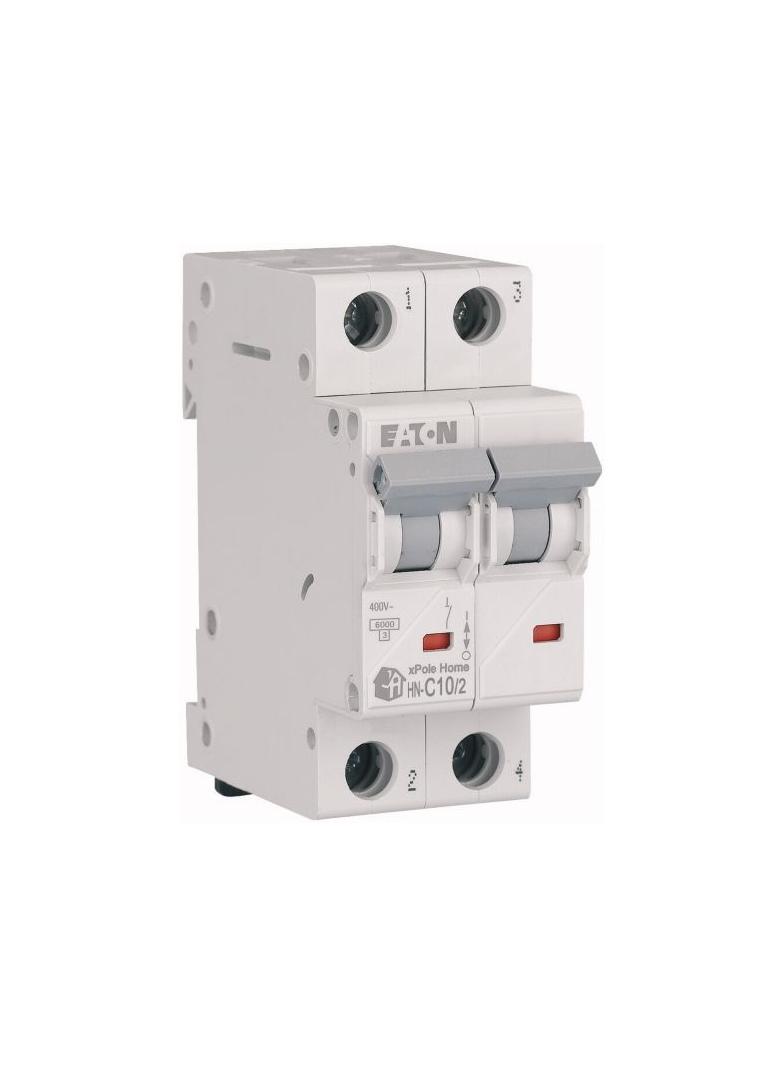 HN-C10/2 Wyłącznik nadprądowy 6kA C10A 2P 194869 EATON