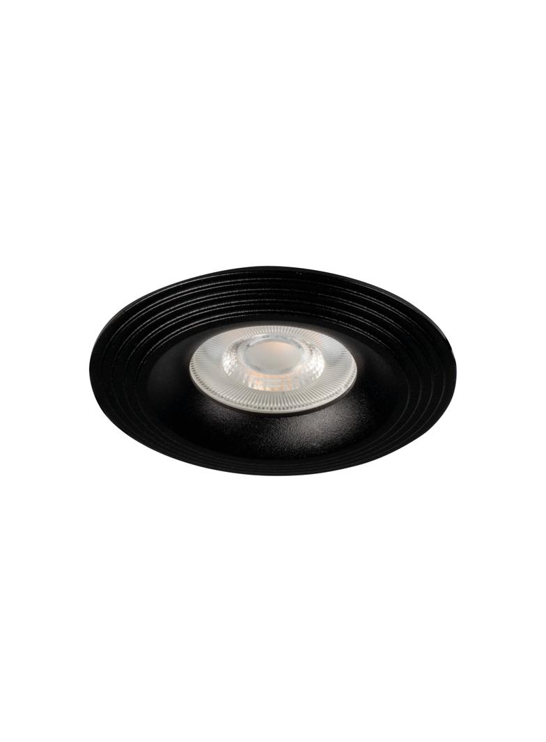 LIGLO DSO B Oczko sufitowe LIGLO DSO B kwadratowy stop aluminium kolor czarny 1XGx5,3/GU10 35777 KANLUX