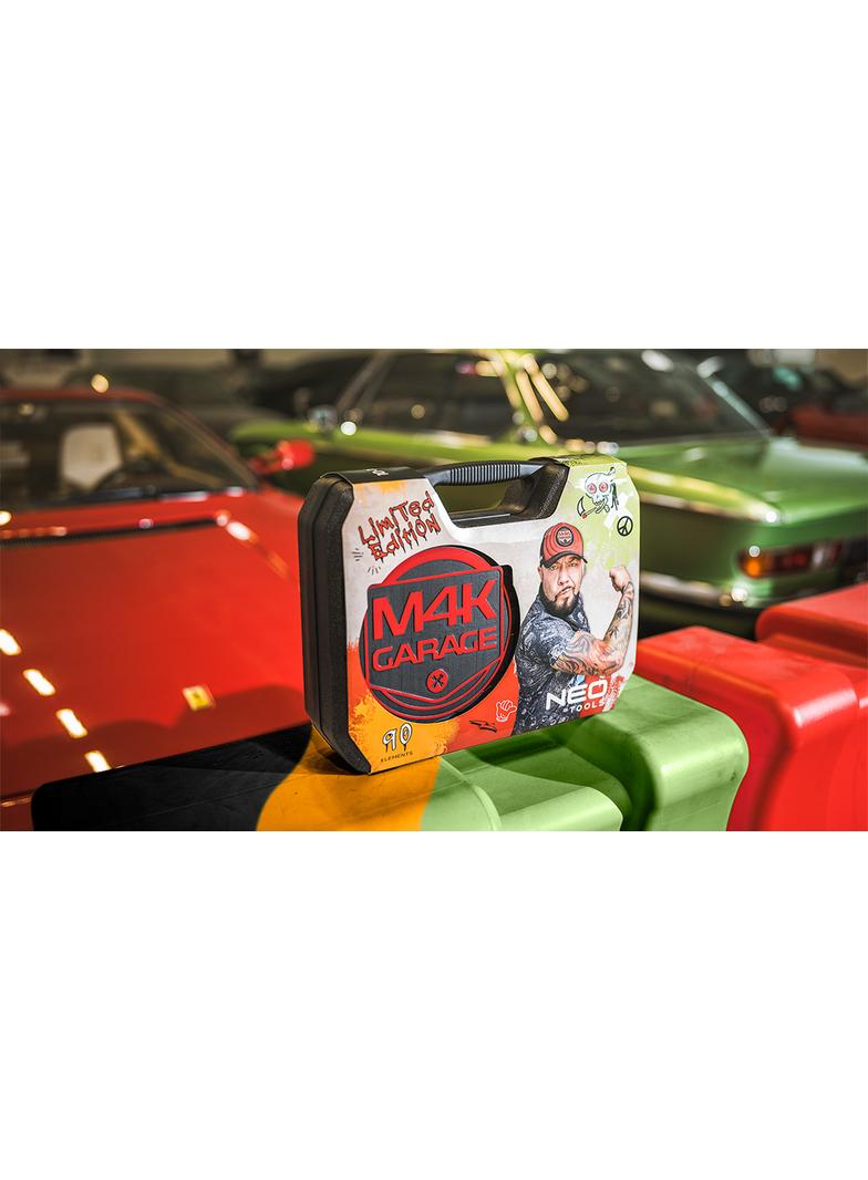 Zestaw narzędzi M4K Garage, 90 elementów