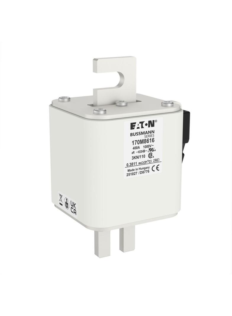 400A 1000V 3KN/110 aR INDICATOR FUSE Wkładka szybka 400A AC 1000V DIN 3 74x92x138 mm aR, 170M8616 EA