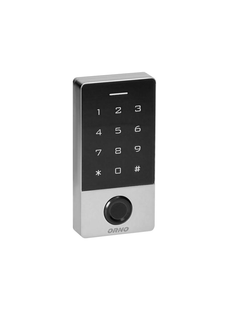 Zamek szyfrowy dotykowy z czytnikiem kart i breloków zbliżeniowych czytnikiem linii papilarnych ora