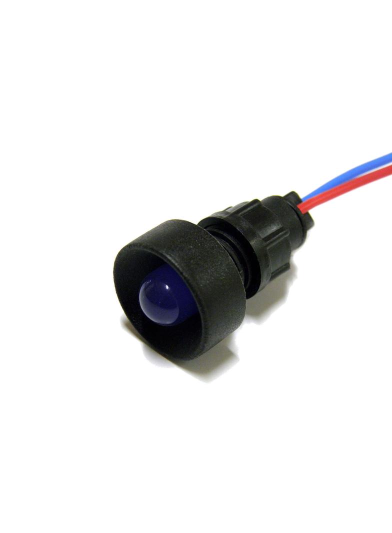Klp10B/24V ,  Kontrolka diodowa, klosz 10 mm, 24V, niebieski