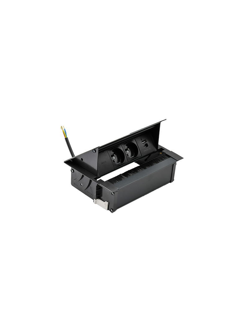 "Simon 480 TS48-730E20B00-44 Cover 2 gn. typ E + ładowarka USB typ A+C