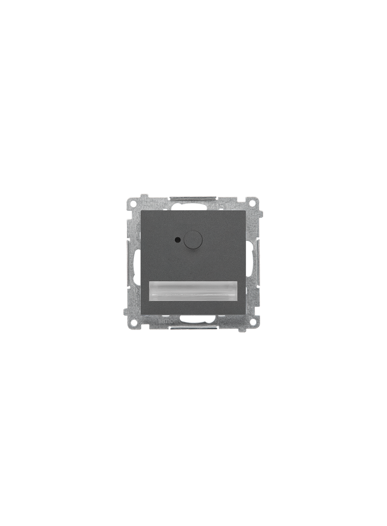 Simon 55 Oprawa oświetleniowa LED 14V z czujnikiem ruchu (0,62 W) Barwa neutralna 4200K Grafitowy ma