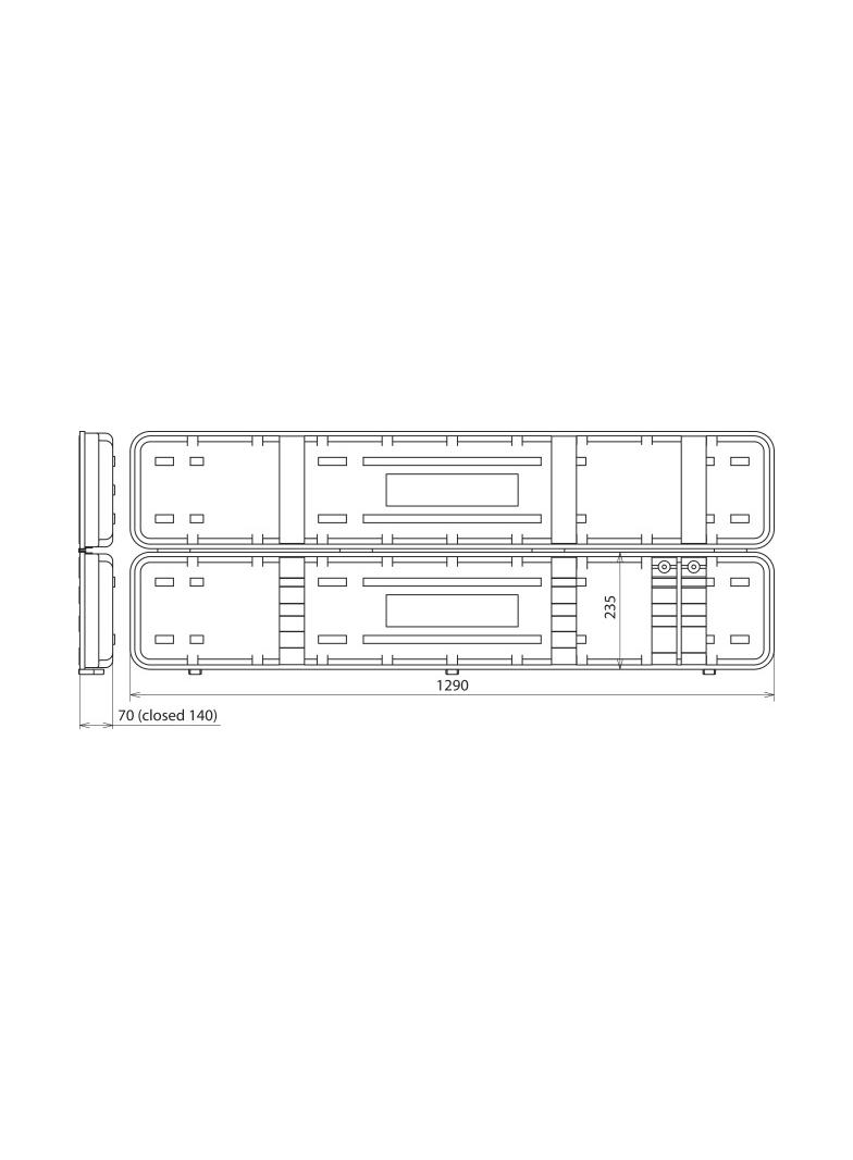 Kufer z tworzywa sztucznego dla PHE III 60-110 kV
