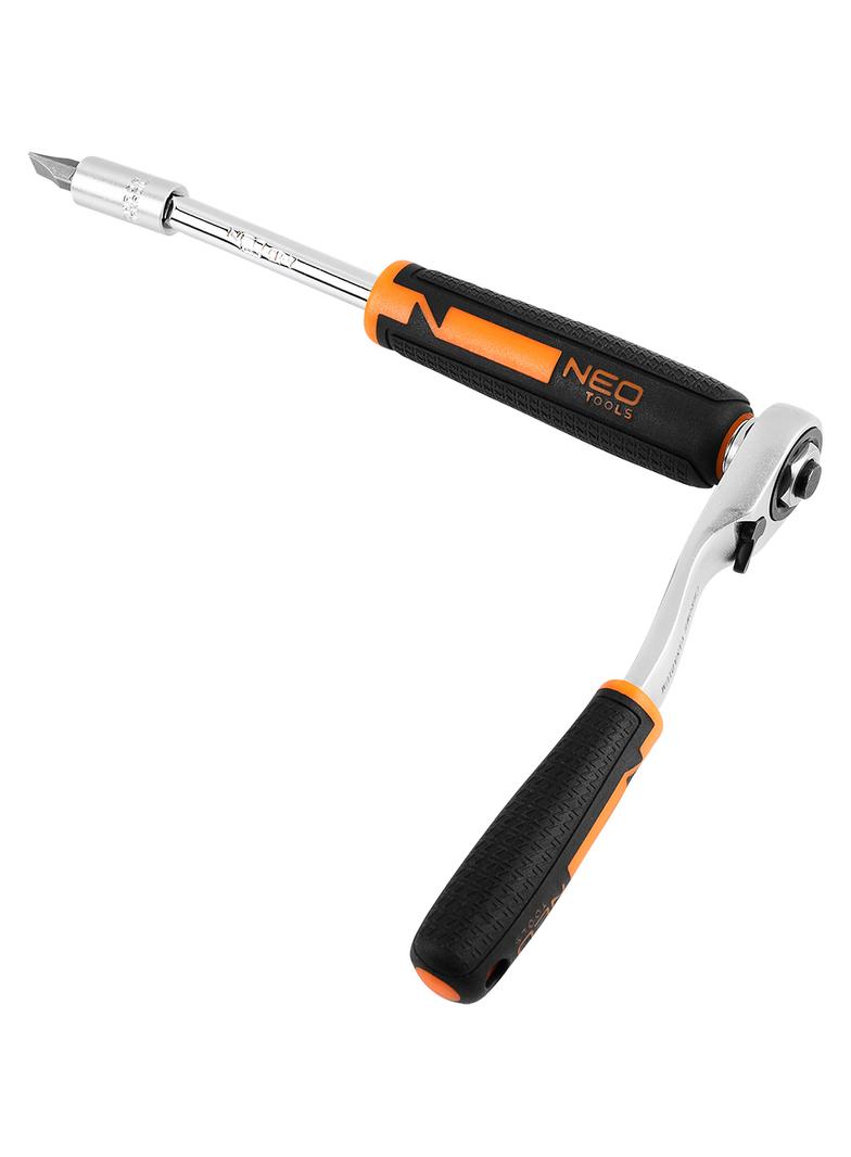 Zestaw nasadek przelotowych 1/4" + 3/8", 46 szt.