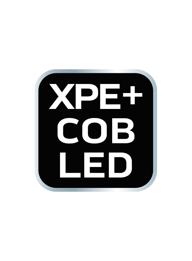 Latarka czołowa akumulatorowa USB 250 lm COB LED + czujnik ruchu