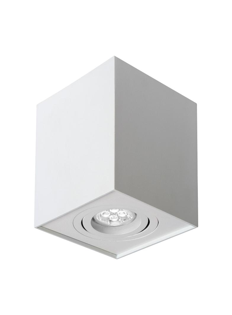 CHLOE GU10 IP20 kwadratowa biała oczko regulowane