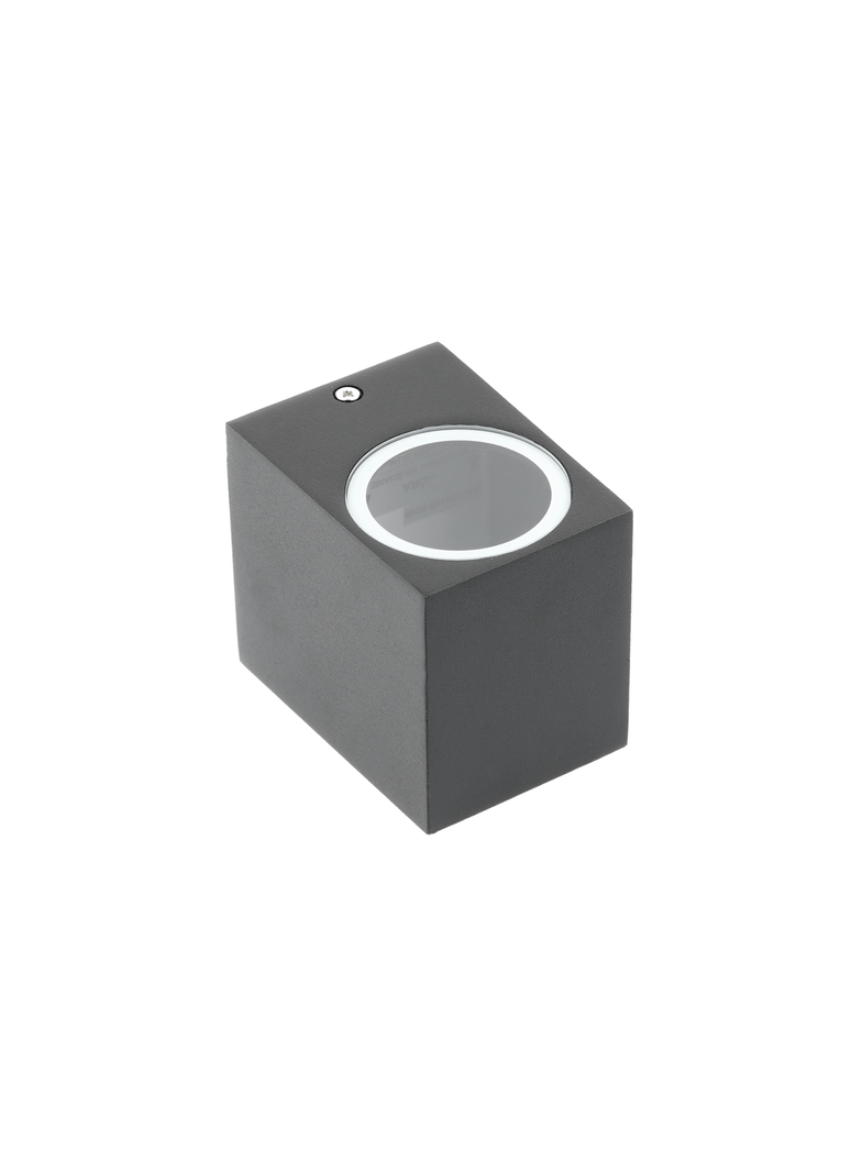 OPRAWA ŚCIENNA JEDNOKIERUNKOWA,TIAGO KW,GU10,MAX.35W,IP54,AC220-240V,50/60Hz,CZARNA