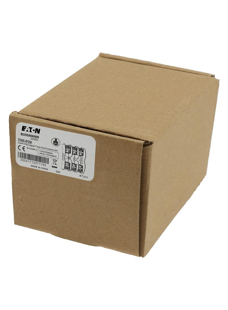 NH00 IP20 Integral Triple COVER Zintegrowana 3-polowa osłona podstawy do TD00-DI TD00-IP20I EATON