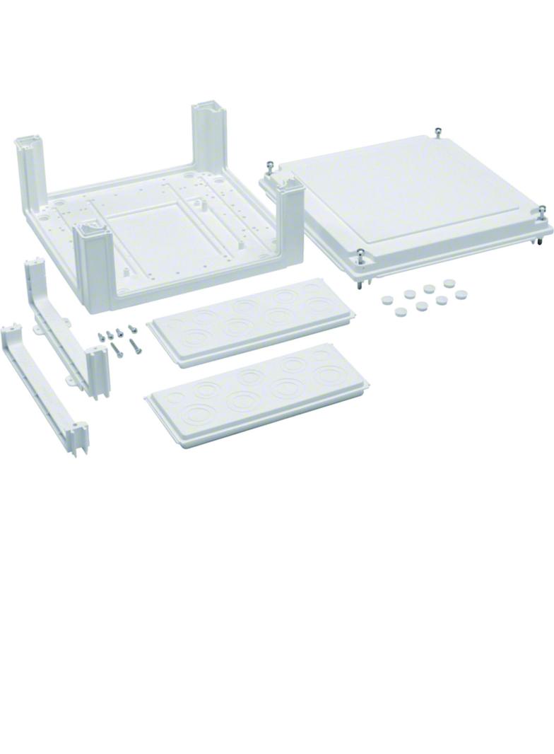 univers Z Obudowa przyłączeniowa pusta montaż górny 324x307x149mm IP54 U84LE HAGER