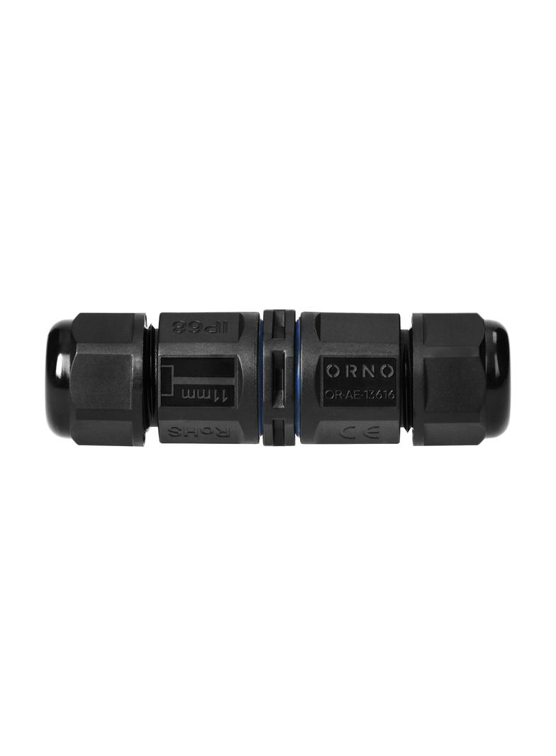 Konektor kablowy prosty IP68, 2x4mm2, 400V/25A OR-AE-13616 ORNO