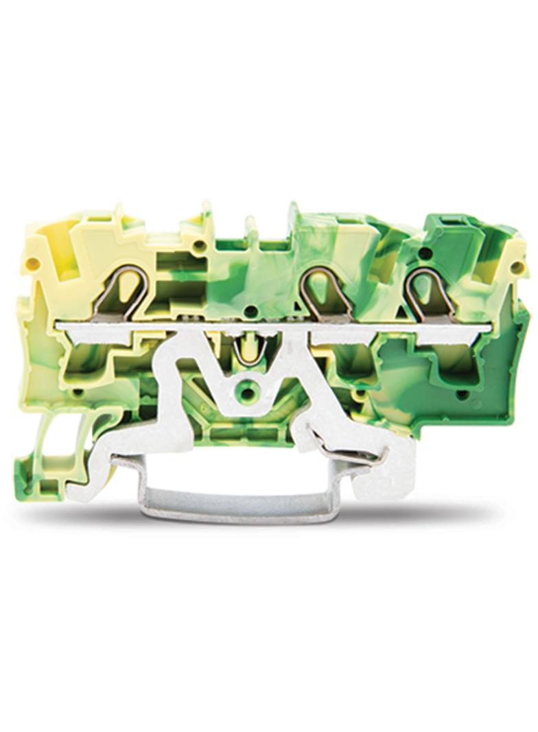 TOPJOBS złączka 3-przewodowa 4 mm2 żółto-zielona