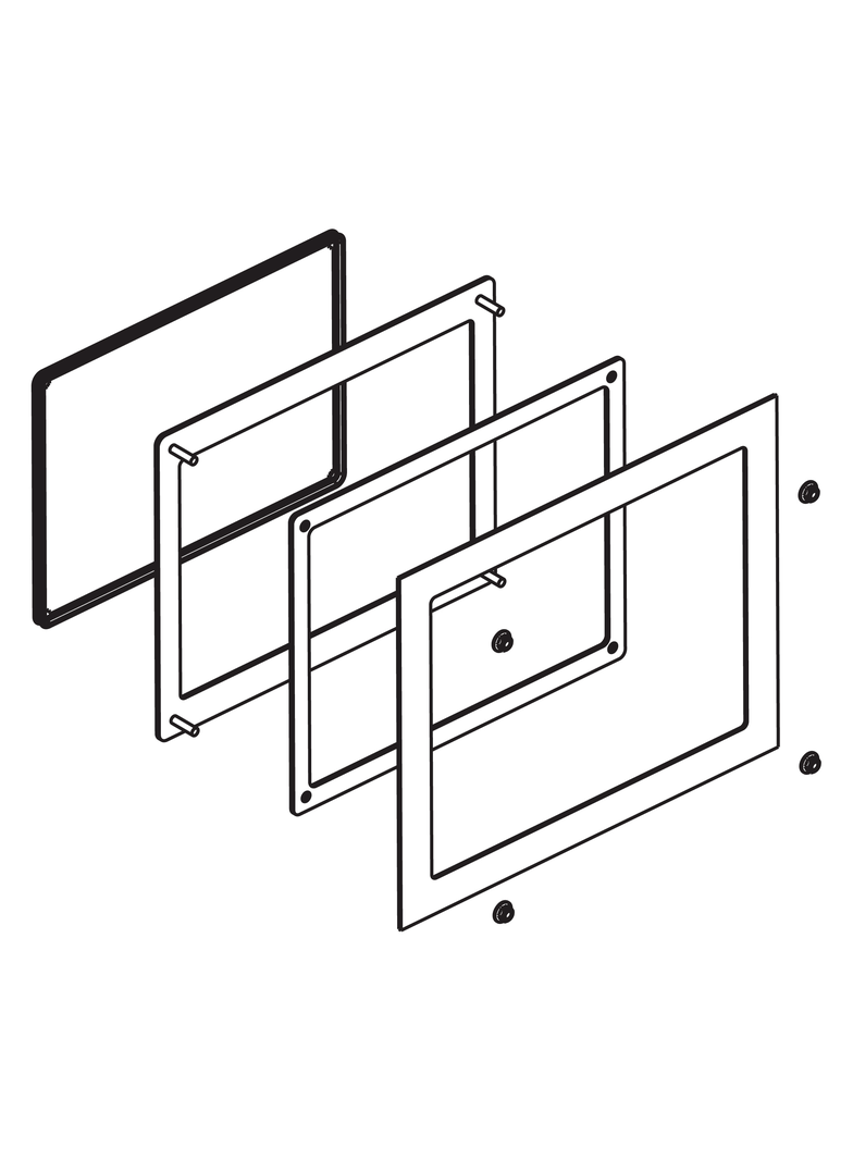 Akcesoria Adapter do Modular/S-Panel iPC 19''W