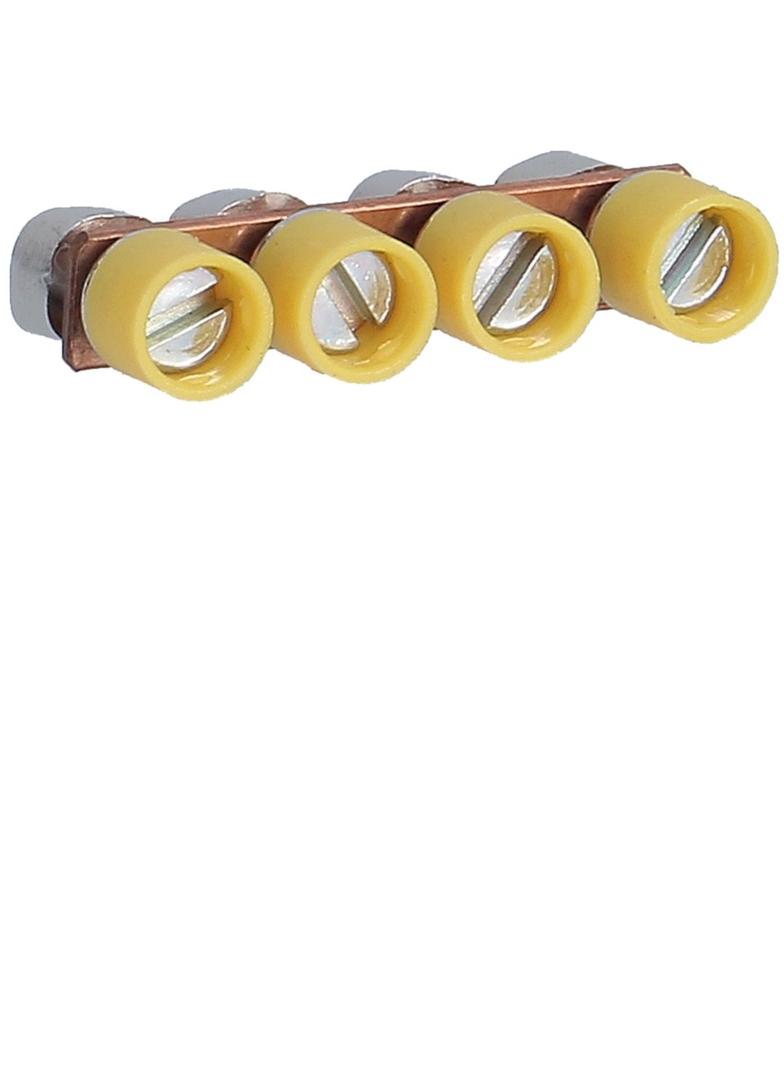 Mostek izolowany 4mm2 4-krotny KWJ04A4 HAGER