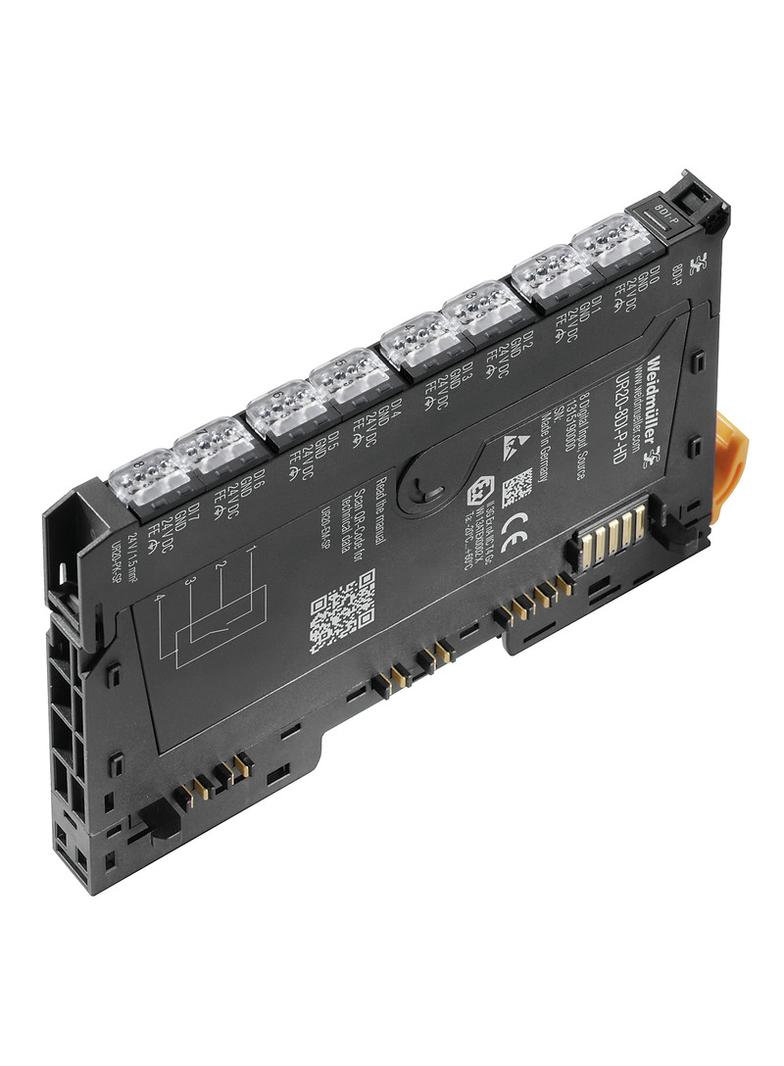 UR20-8DI-P-3W-HD Fieldbus, system rozproszony - moduł wejść/wyjść cyfrowych131519000 WEIDMULLER