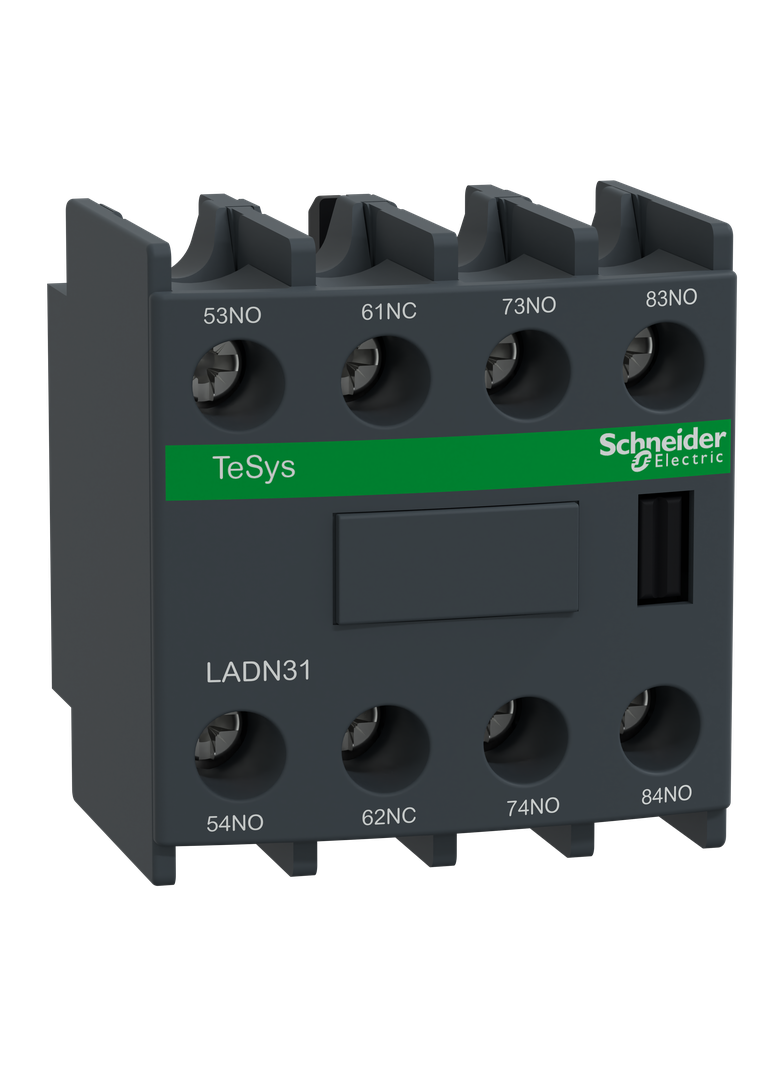 Blok styków pomocniczych wyprzedzających LC1 3NO 1NC zaciski skrzynkowe