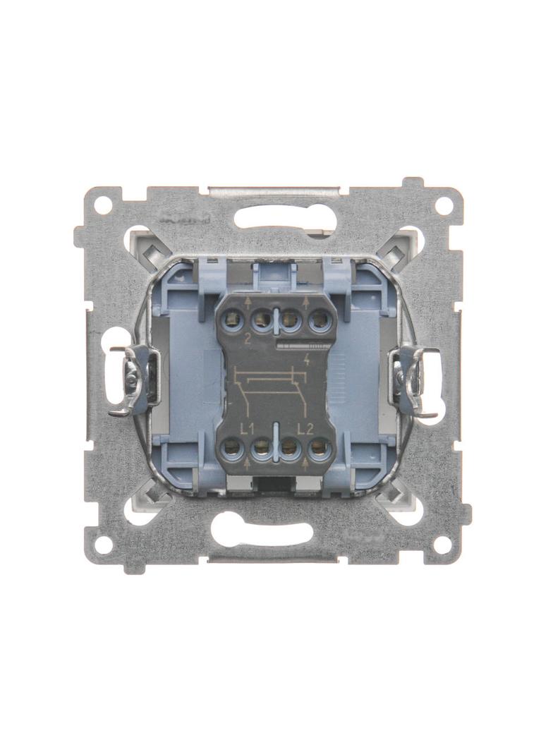 Simon 54 Łącznik krzyżowy 16A 250V zaciski śrubowe złoty mat DW7A.01/44 KONTAKT