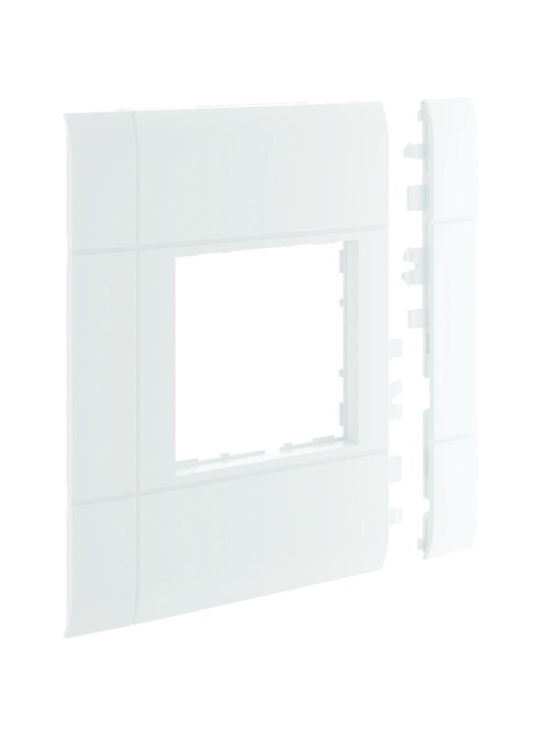 tehalit.WA Maskownica 120mm 1-krotna 50x50mm PC-ABS bezhalogenowy biały