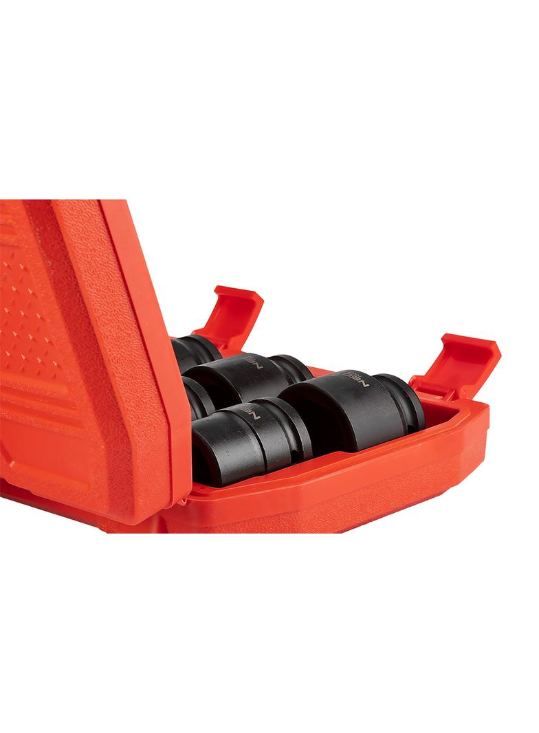 Nasadki udarowe 3/4", 26-38 mm, zestaw 8 szt.