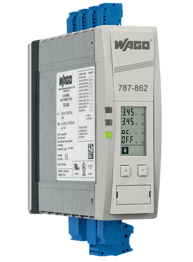 EPSITRON el. wyłącznik nadprądowy 24V DC 4 x 10A WAGO