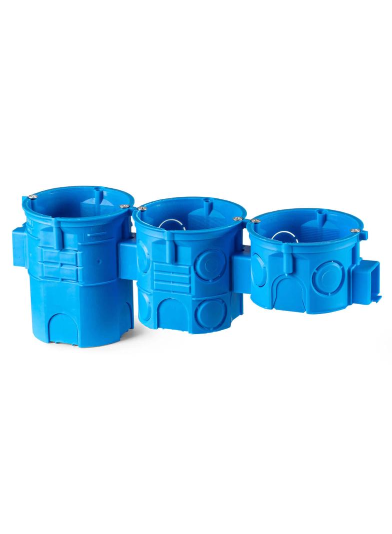 S60D ,  Puszka podt. O 60 szeregowa, głęboka , niebieski