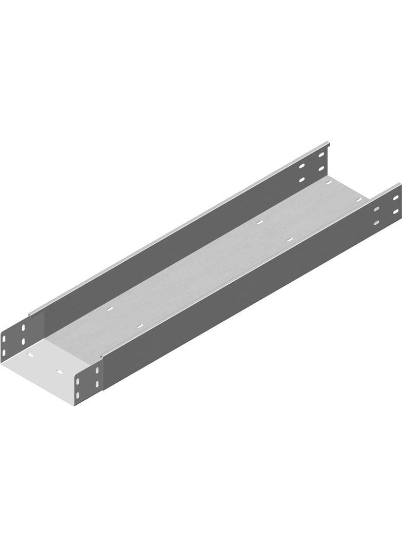 KZLWC500H100/3 Korytko wzmocnione z łącznikiem wspawanym 2,0 mm