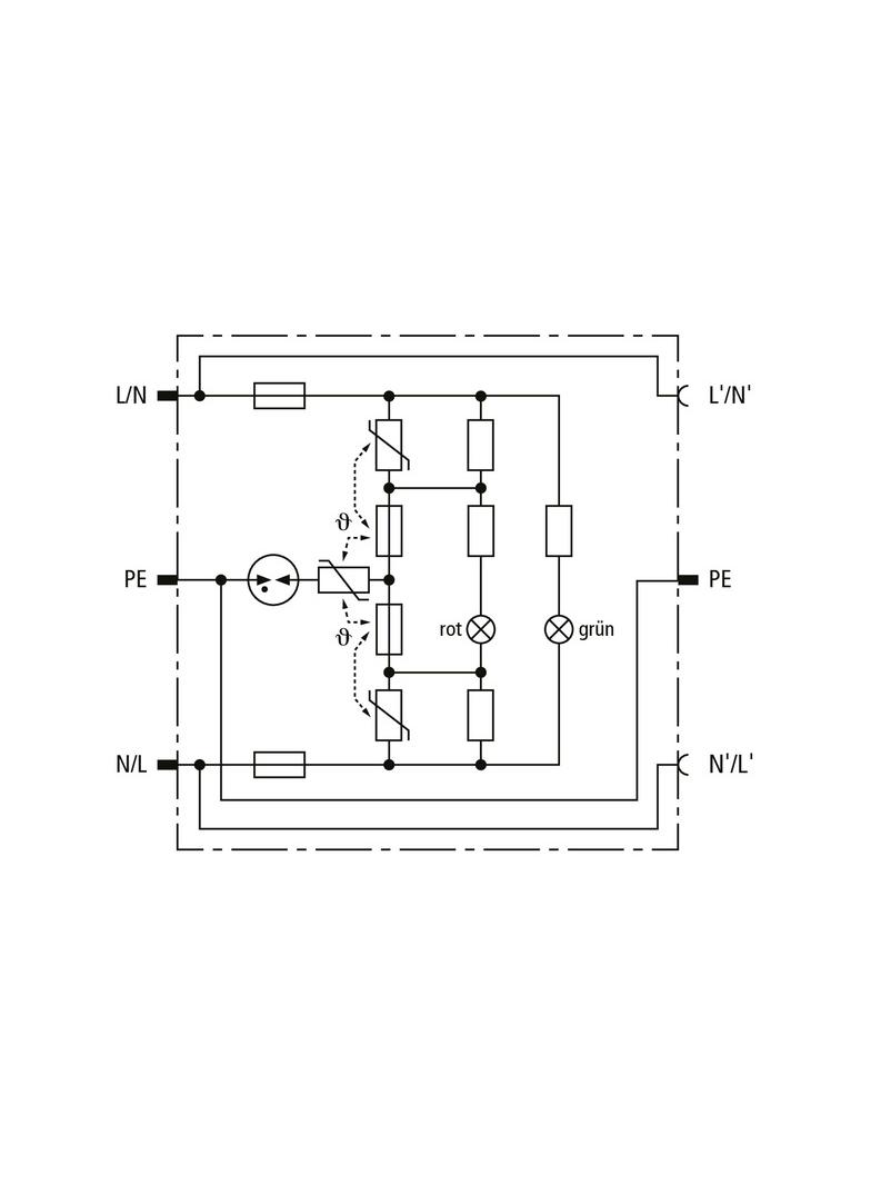 Ogranicznik przepięć DEHNprotector, wersja do gniazda schuko