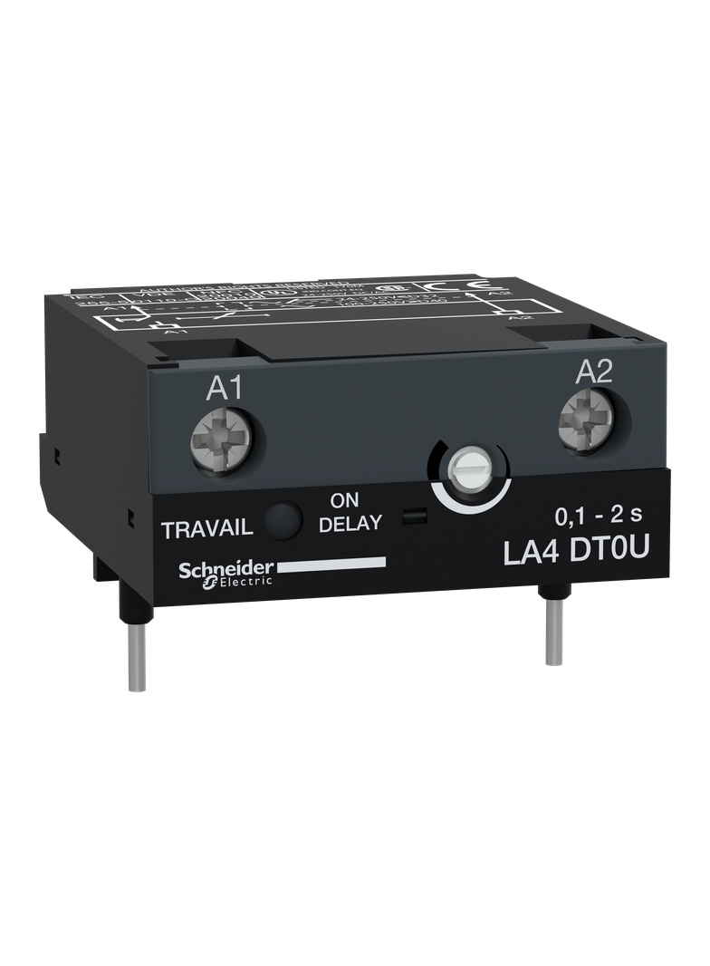 Elektryczny moduł opóźniający załączanie stycznika LC1/LP1 0,1/2s