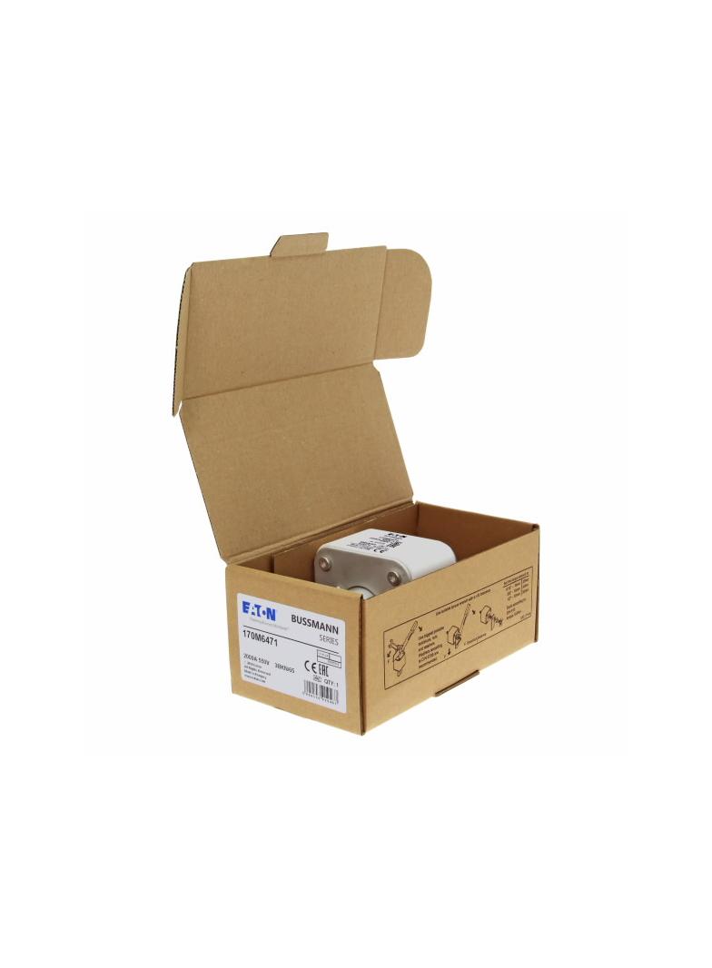 FUSE 2000A 550V 3BKN/65 AR UR Wkładka szybka 2000A AC 550V rozmiar 3 76x92x53 mm aR IEC UL 170M6471