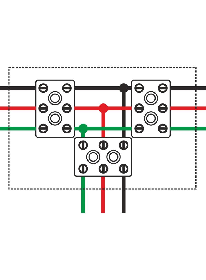 PIP-2AN P3x3x6 Puszka przeciwpożarowa, prostokątna, E90, przelotowa 3x3x6mm2, 225x125x36 mm - kolor