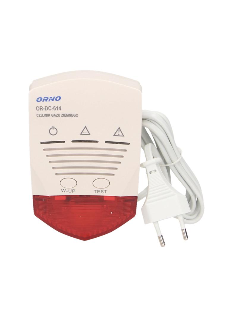 Czujnik gazu ziemnego sieciowy z wyjściem przekaźnikowym OR-DC-614 ORNO