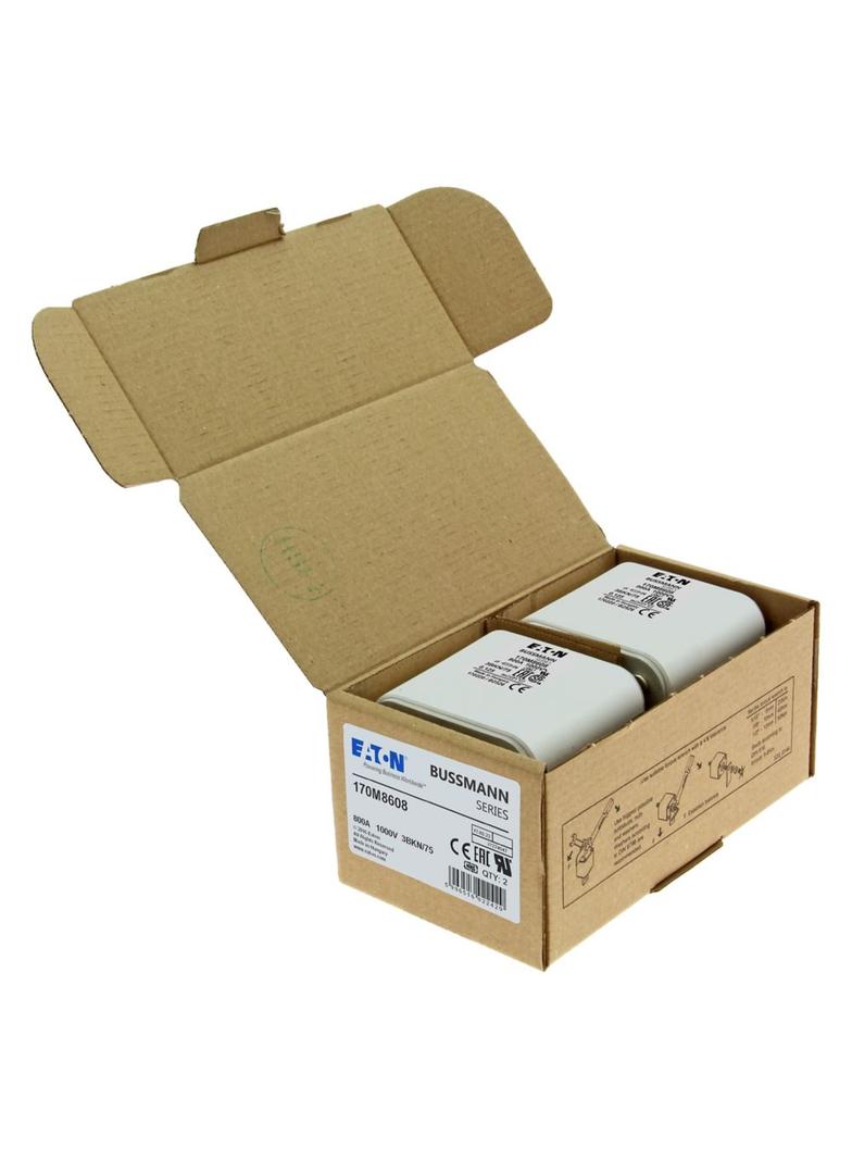 FUSE 800A 1000V 3BKN/75 AR UR Wkładka szybka 800A AC 1000V rozmiar 3 74x92x76 mm aR IEC UL 170M8608