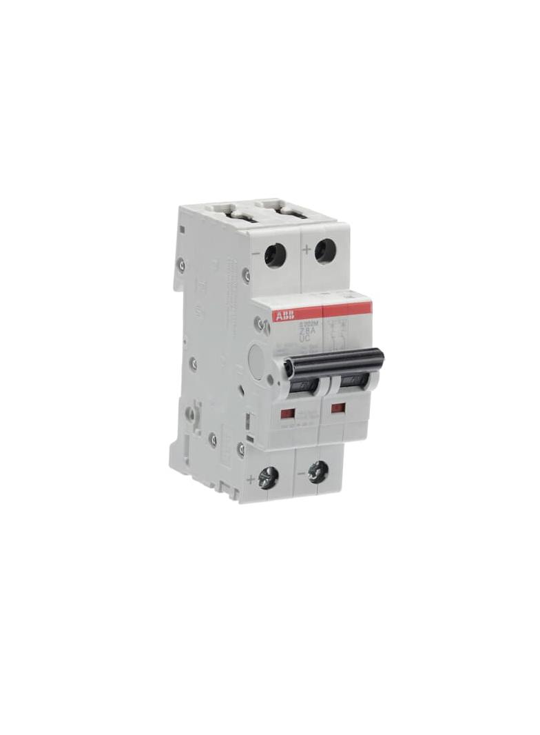 S202M-Z8UC Wyłącznik nadprądowy 10kA AC/DC 2P Z8A 2CDS272061R0408 ABB