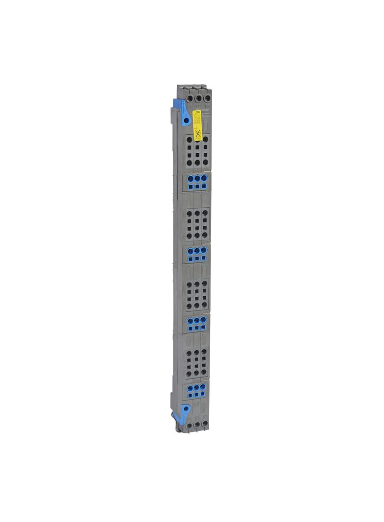 VX3 Blok Rozdzielacza Pionowego Do Rozdzielni 5 Rzędowej 125 A Zaciski Sprężynowe 405035 LEGRAND